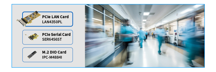 LAN4350PL Smart Healthcare/Assisted Living in Medical Industry