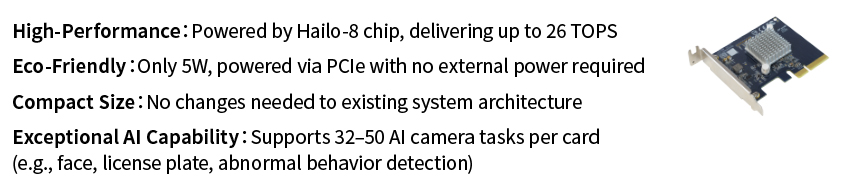 SUNIX AIEH1000 AI Card